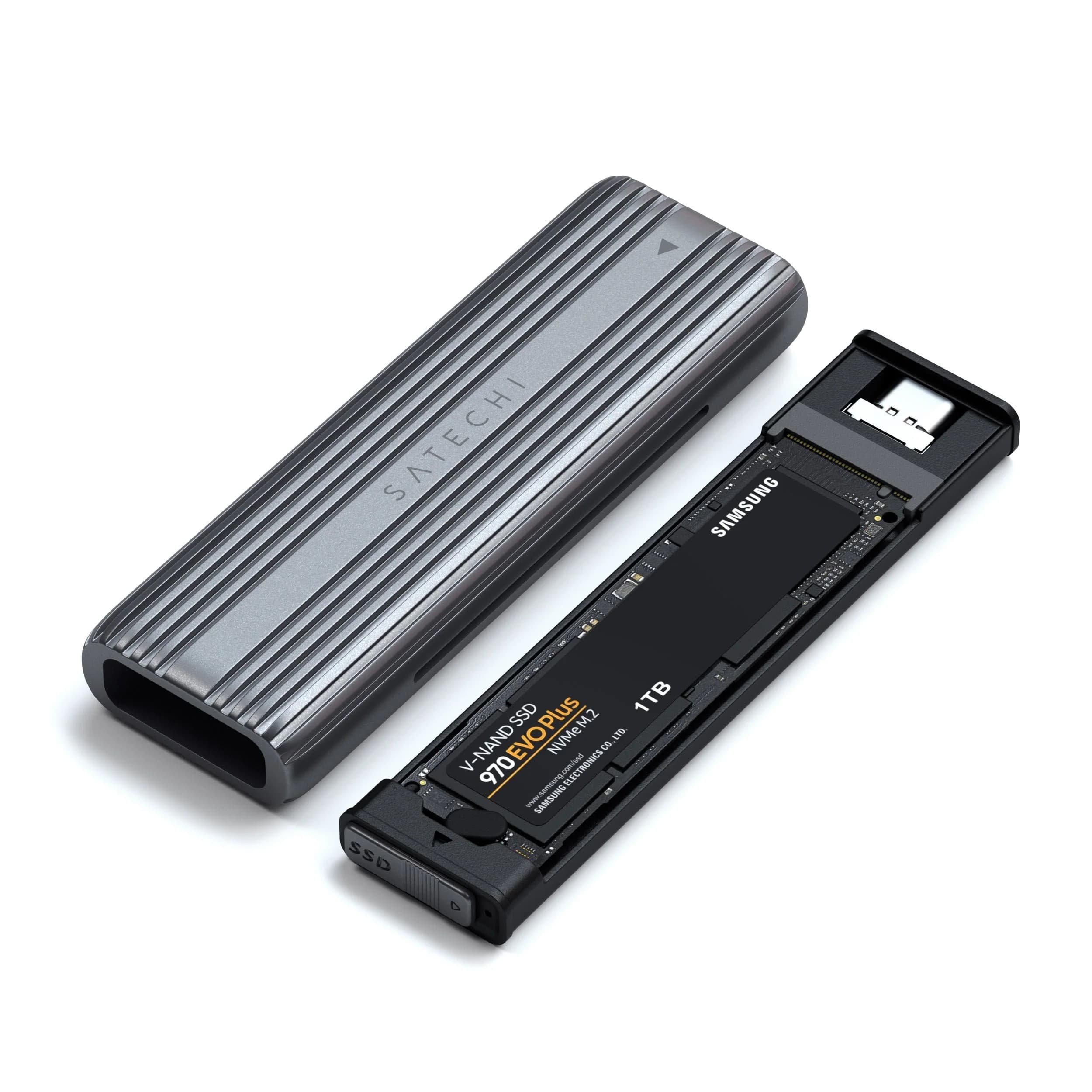 BOITIER M.2 SSD ENCLOSURE SATA/NVME TYPE-C